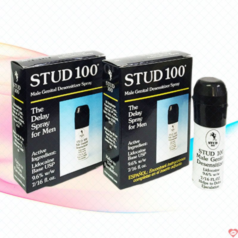 Xịt Hỗ Trợ Kéo Dài Xuất Tinh - Stud 100 Chính Hãng Anh Quốc