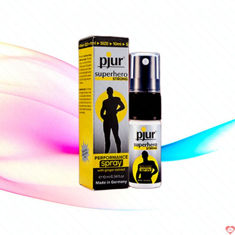 Xịt Kéo Dài Xuất Tinh Cao Cấp Chính Hãng Của Đức - Pjur SuperHero Strong 20ml