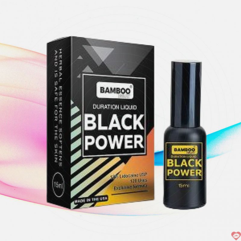 Xịt USA Bamboo Delay – Black Power - Kéo Dài Thời Gian - 15ml