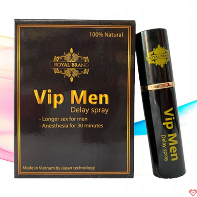 Chai Xịt Vip Men Kéo Dài Thời Gian - 10ml