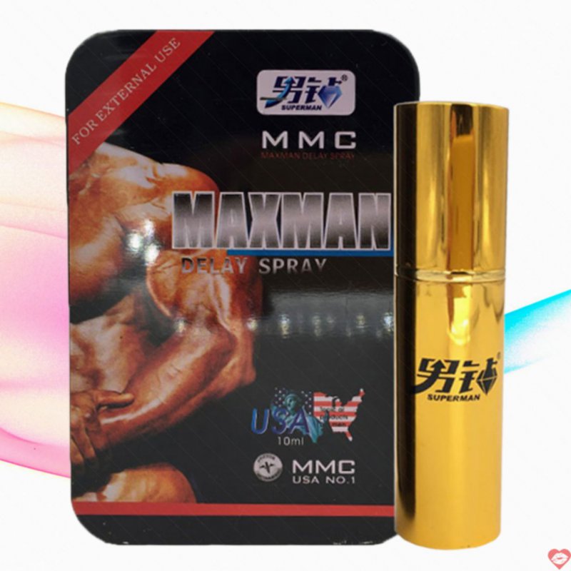 Chai Xịt USA MAXMAN Delay Spray MMC - Kéo Dài Thời Gian - 10ml