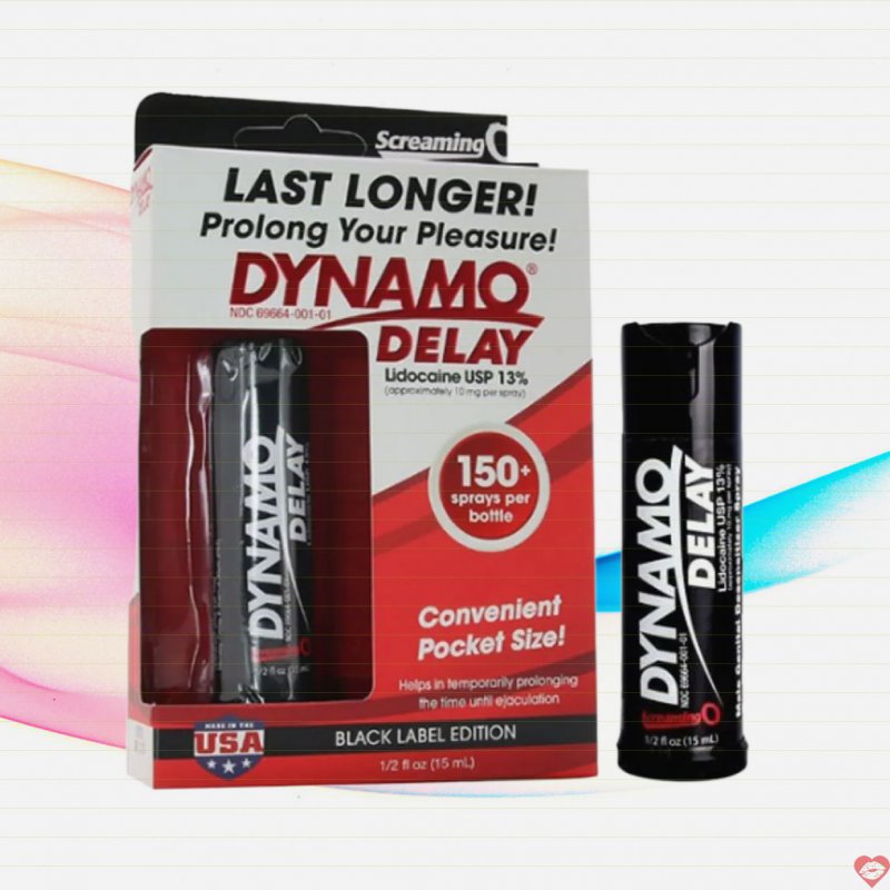 Chai Xịt USA Dynamo Delay Black Label Edition – Kéo Dài Thời Gian – 15ml
