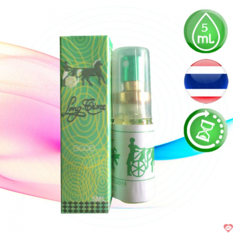 Chai Xịt Lạnh Thái Lan Longtime - Kéo Dài Thời Gian - 5ml