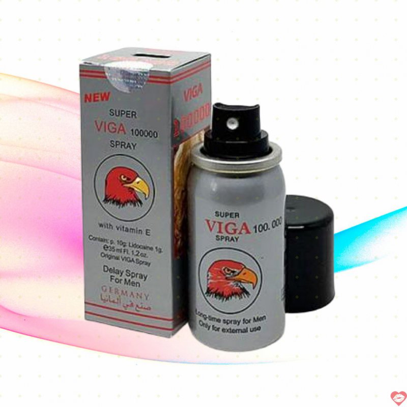 Chai Xịt Đức Super Viga 100000 - Kéo Dài Thời Gian - 35ml