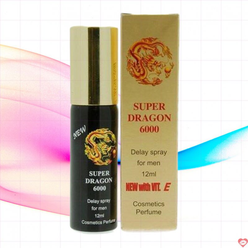 Chai Xịt Đức Super Dragon 6000 - Kéo Dài Thời Gian - 12ml