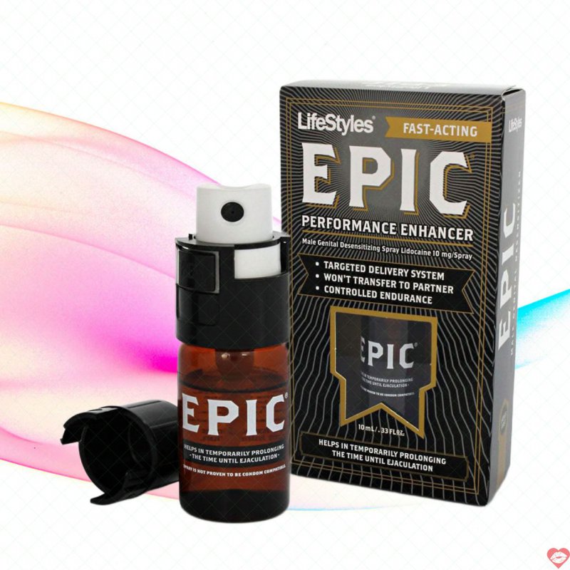 Chai Xịt Đức LifeStyles Epic Spray Kéo Dài Thời Gian - 10ml