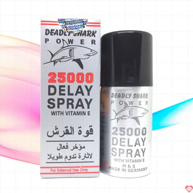 Chai Xịt Đức Deadly Shark 25000 – Kéo Dài Thời Gian – 40ml