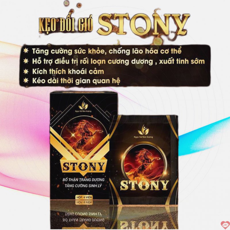 Kẹo đổi gió Stony vị mới lạ hấp dẫn mua ngay 