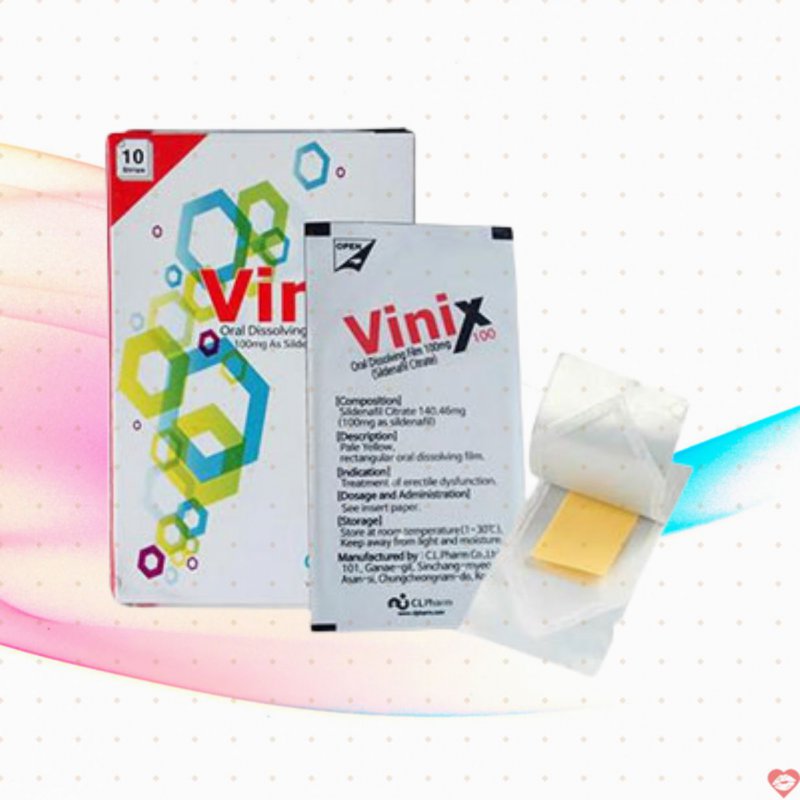 Tem ngậm Vinix 100mg chính hãng hướng dẫn sử dụng hiệu quả 