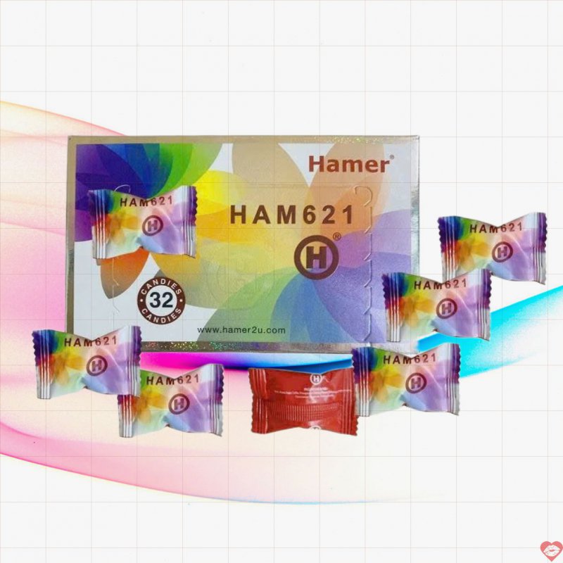 Kẹo Hamer 7 màu ham621 Ngon miệng Đậm đà Sảng khoái Mua ngay 