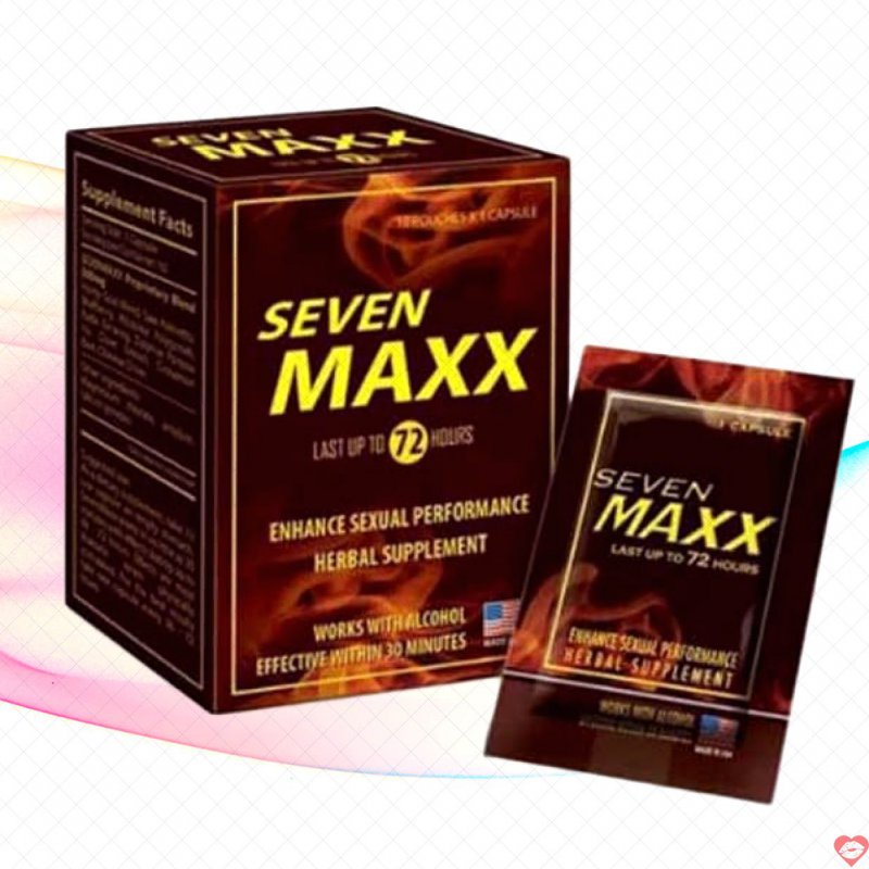 Seven Maxx viên uống tăng sinh lực đỉnh cao kích thích ham muốn 