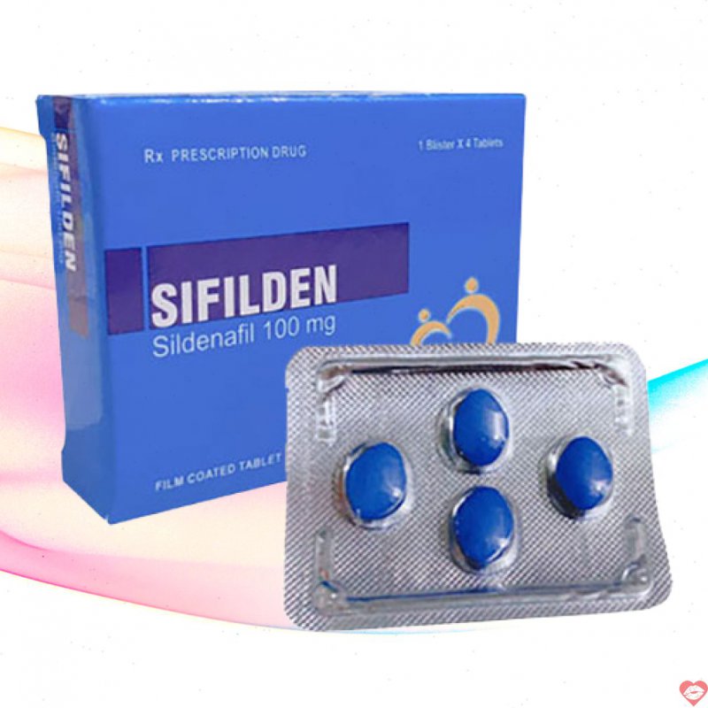 Thuốc cường dương Sifilden-100 tăng lực mạnh, kéo dài thời gian 
