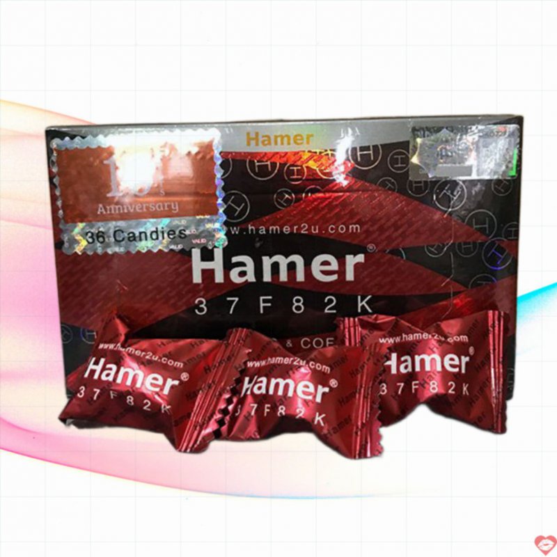 Kẹo sâm Hamer hộp 36 viên tăng lực, bồi bổ sức khỏe 