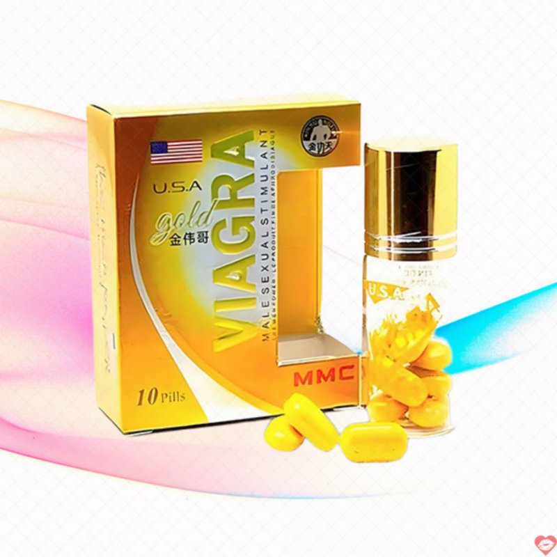 Viagra Gold thuốc cường dương 10 viên tăng cường sinh lực mạnh mẽ 