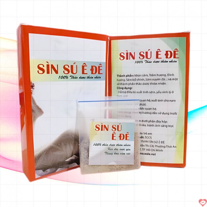 Bột Sìn Sú Ê Đê trị xuất tinh sớm tăng cường sinh lực nam 