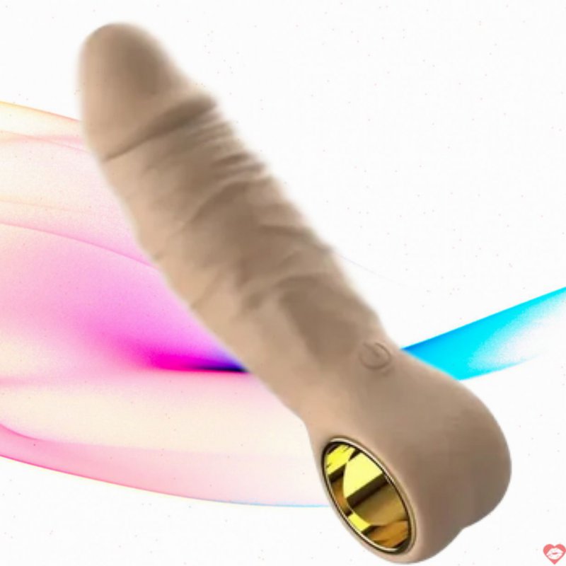 dương vật giả mini nhỏ gọn cho nữ thủ dâm phê DV44F nhỏ gọn màu da chất liệu silicone lỏng