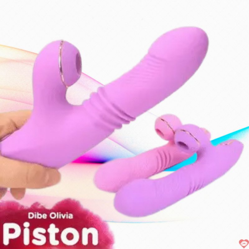 Cu giả rung thụt bú mút cao cấp DV73A silicone y tế sưởi ấm kích thích âm vật điểm G