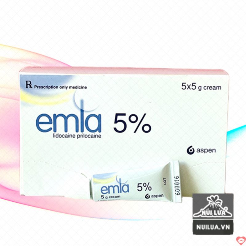 Gel bôi chống xuất tinh sớm Emla 5% Thụy Điển kéo dài quan hệ 