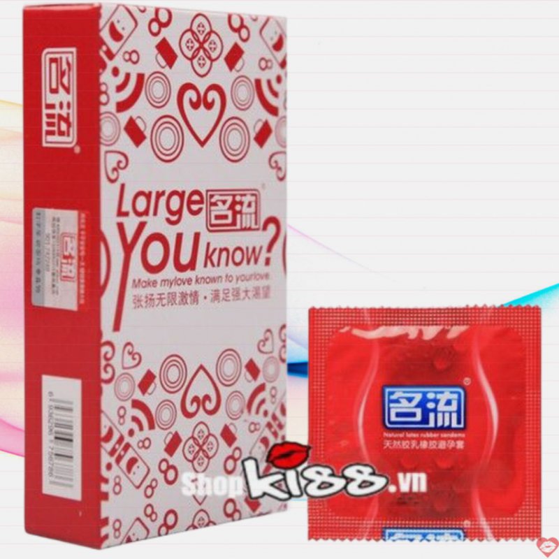 Bao Cao Su Size Lớn Large You Know Tăng Kích Thước An Toàn 