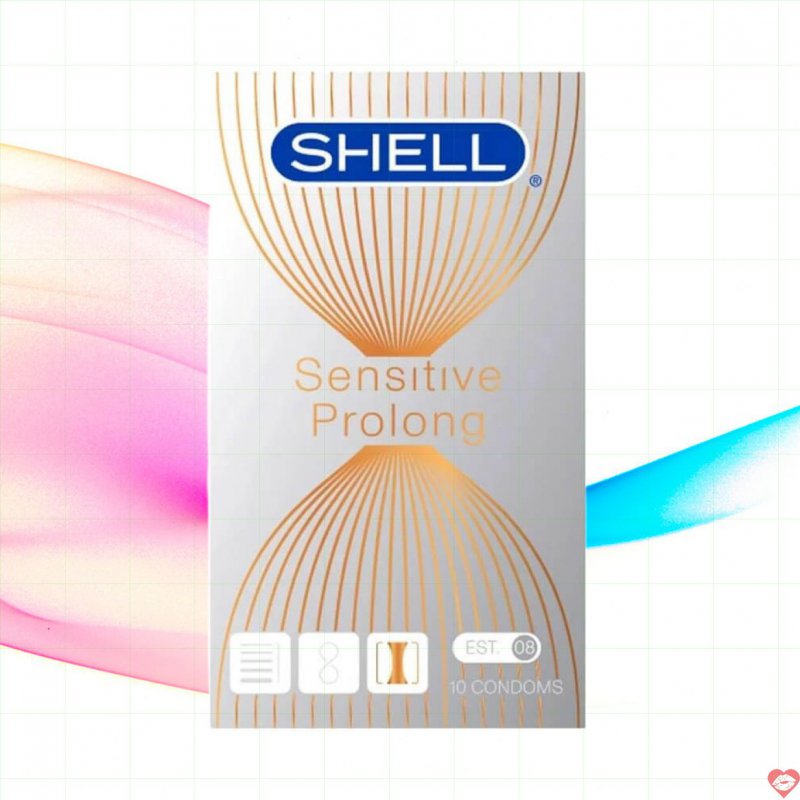 Bao Cao Su Shell Sensitive Prolong Mỏng Kéo Dài 