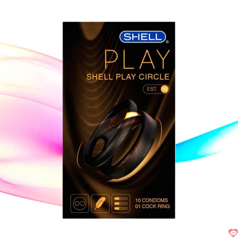 Bao Cao Su Shell Play Circle Gân Nổi 500 Điểm Tăng Khoái 