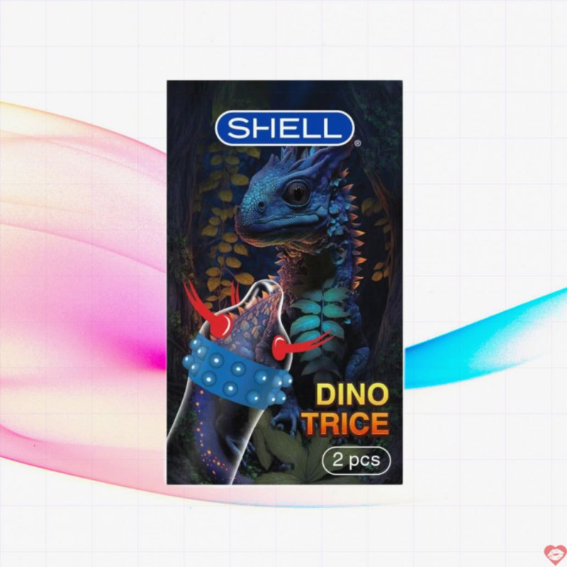 Bao cao su Shell Dino Trice gai bi lớn siêu kích thích lên đỉnh nhanh 