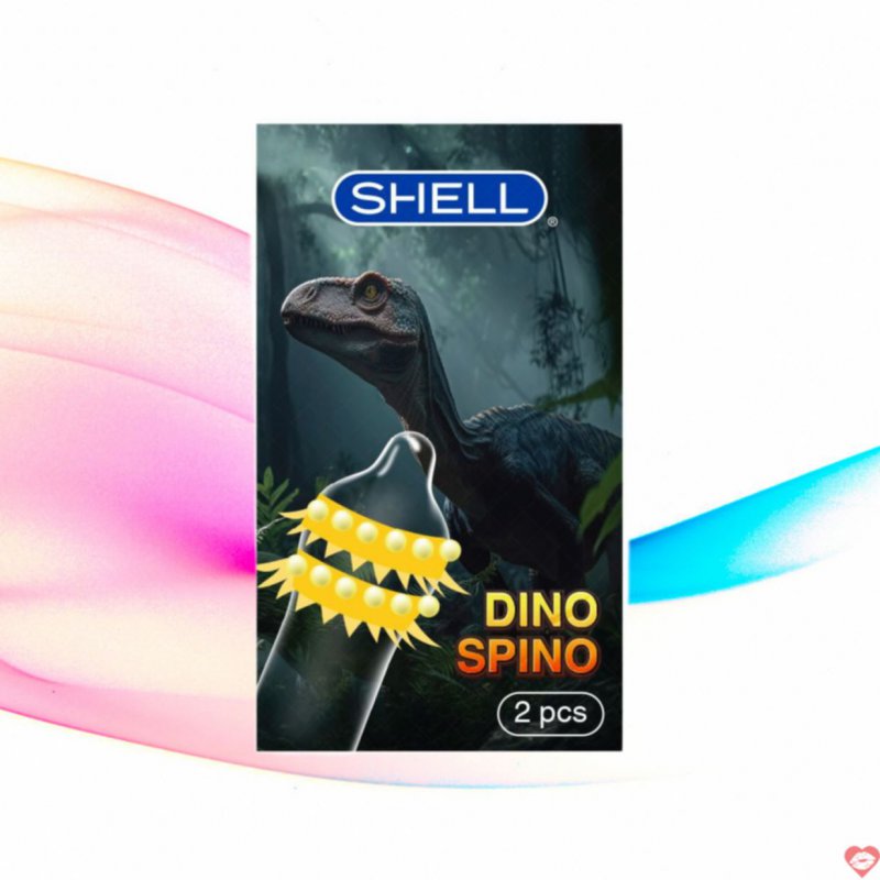 Bao cao su Shell Dino Spino gai bi nổi, tăng khoái cảm liên tục cực đã 