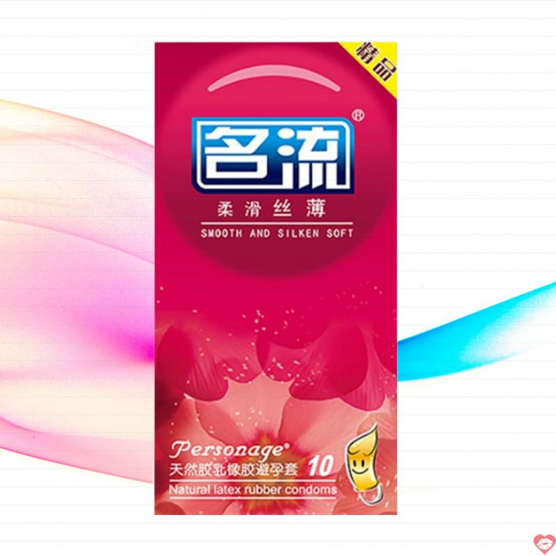 Bao cao su Mingliu mềm mịn như lụa Hộp 10 cái an toàn thăng hoa 