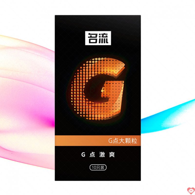 Bao cao su Mingliu G cam điểm nổi kích thích điểm G hộp 10 