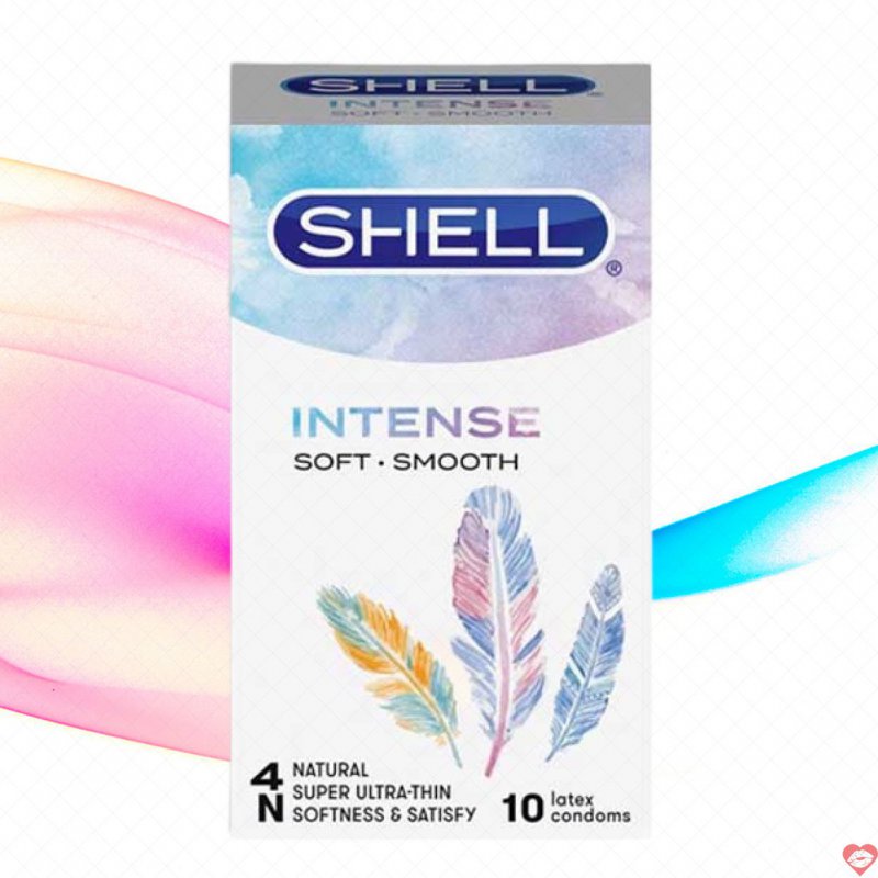 Bao cao su Shell Intense siêu mỏng chống tuột cảm giác thật 