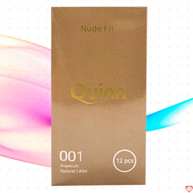 Bao Cao Su Quinn Nude Fit 0.01 Siêu Mỏng 49mm Chống Tuột 
