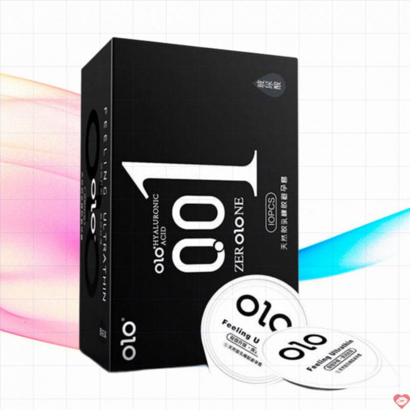 Bao cao su OLO New Three 0.01mm siêu mỏng kéo dài quan hệ tốt 