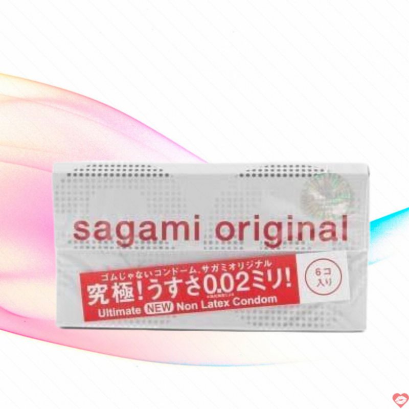 Bao cao su Sagami Original 0.02mm mỏng siêu trải nghiệm Nhật 