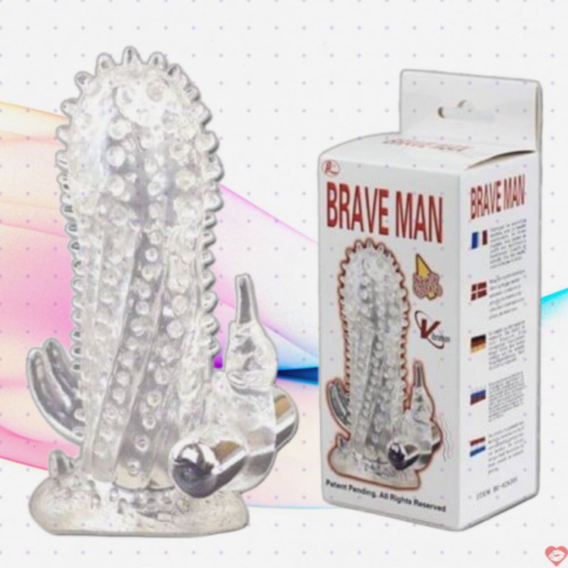 Bao Cao Su Đôn Brave Man Gai Rung Kích Thích Cực Mạnh 