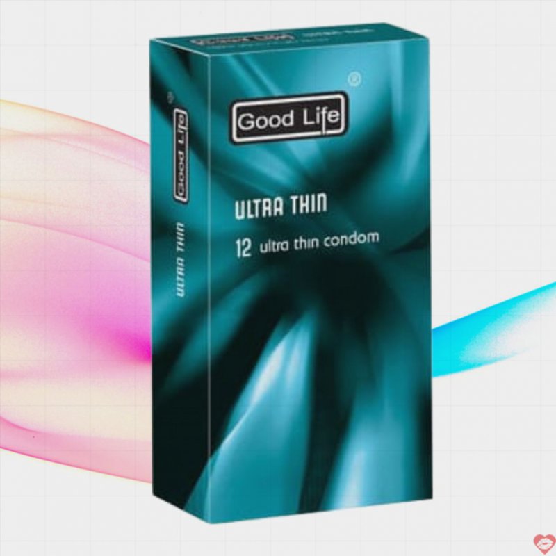 Bao cao su Good Life Ultrathin 3 trong 1 siêu mỏng ngăn xuất tinh 