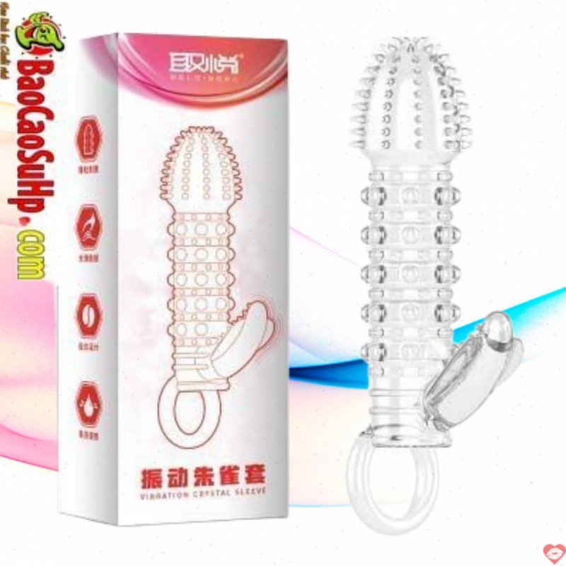 Bao cao su donden trong suốt gai gân Lycantorer tai thỏ có rung giá rẻ