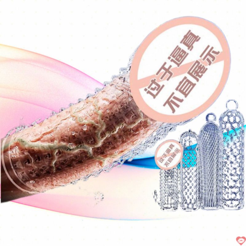 Bộ bao cao su đon dên Schegy 4 chiếc trong suốt gân gai khủng giá rẻ