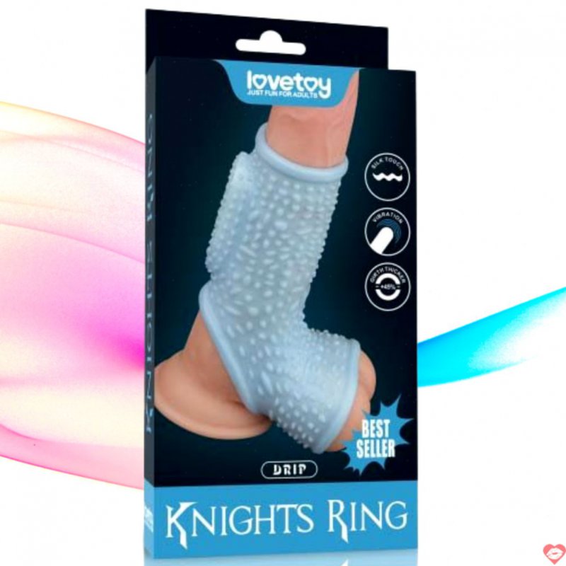 Bao cao su donden thân hở đầu Lovetoy Knights Ring rung