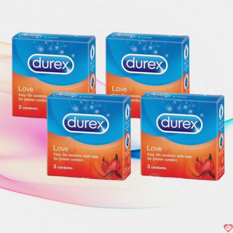 Bao cao su Durex Love kéo dài thời gian Hộp 3 cái an toàn mua ngay 