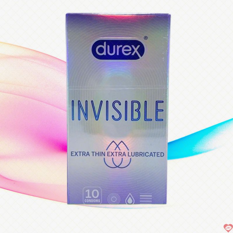 Bao cao su Durex Invisible siêu mỏng an toàn giá tốt 