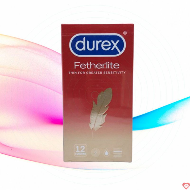 Bao cao su siêu mỏng Durex Fetherlite cảm giác thật an toàn 