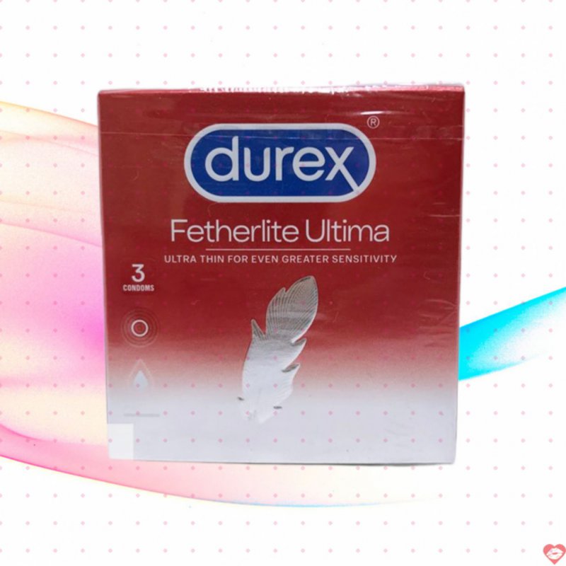 Bao cao su Durex Fetherlite Ultima siêu mỏng chống giả cảm giác chân thật 