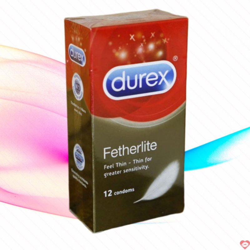 Bao cao su Durex Fetherlite Thin siêu mỏng hộp 12 cái 