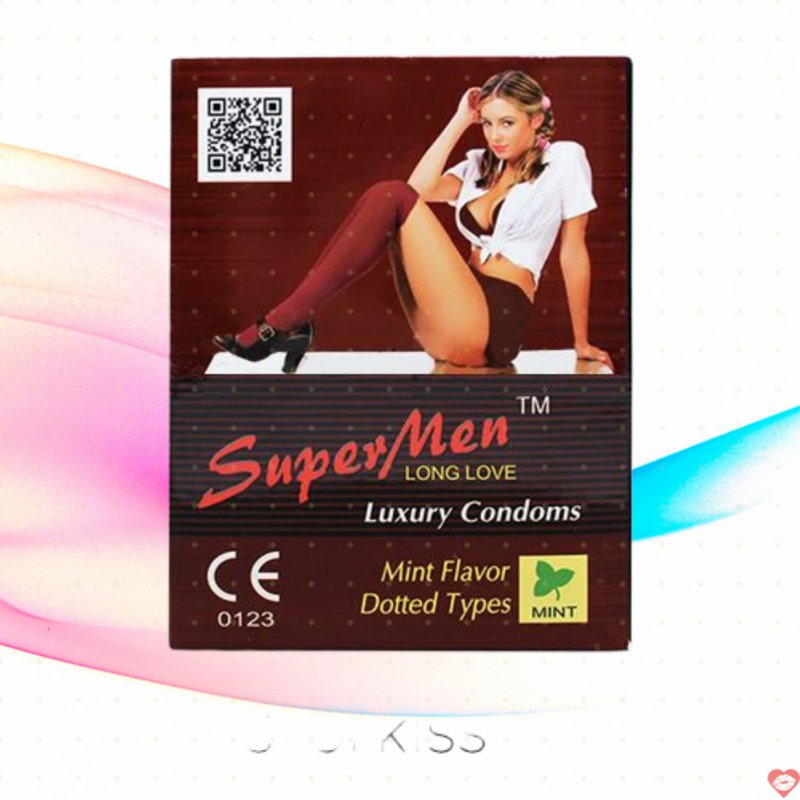 Bao Cao Su Super Men Giá Rẻ Gân Gai Kéo Dài Thời Gian An Toàn 