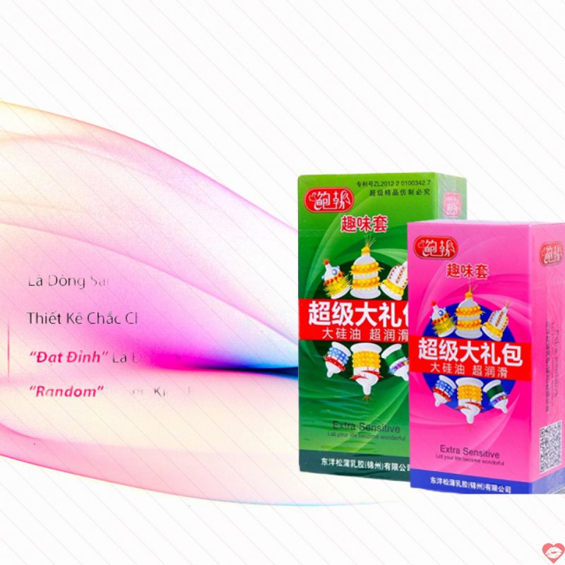 Bao cao su gai bi 6 in1 hộp 6 chiếc tạo cảm giác mới lạ thăng hoa bất tận 
