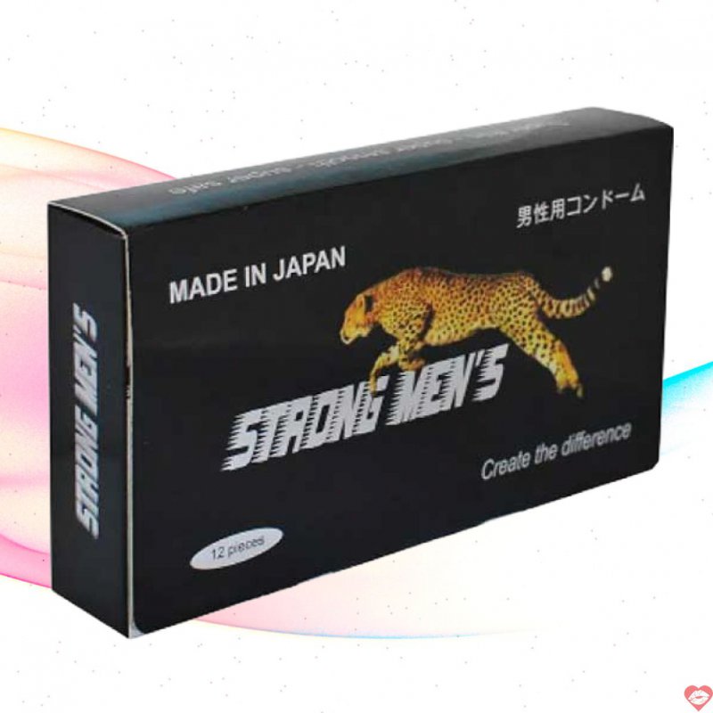 Bao cao su Strongmen gai siêu mỏng kéo dài quan hệ tăng khoái cảm 