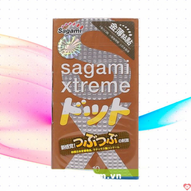 Bao cao su gai Sagami Xtreme Feel Up co giãn tốt tăng khoái cảm 