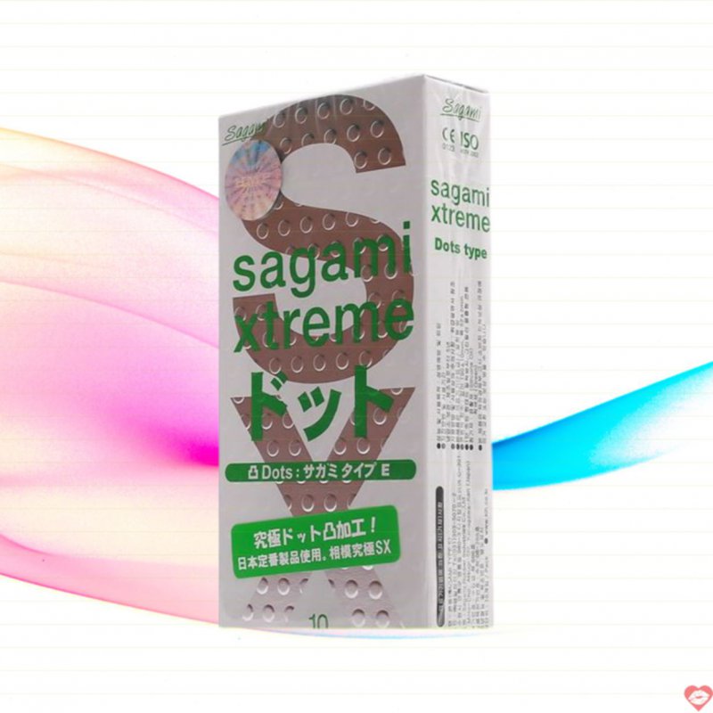 Bao cao su gai Sagami Xtreme White an toàn kích thích nhanh 