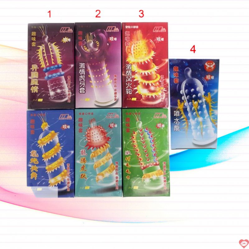 Bao cao su gai bi râu Super Gold tăng khoái cảm dễ lên đỉnh 
