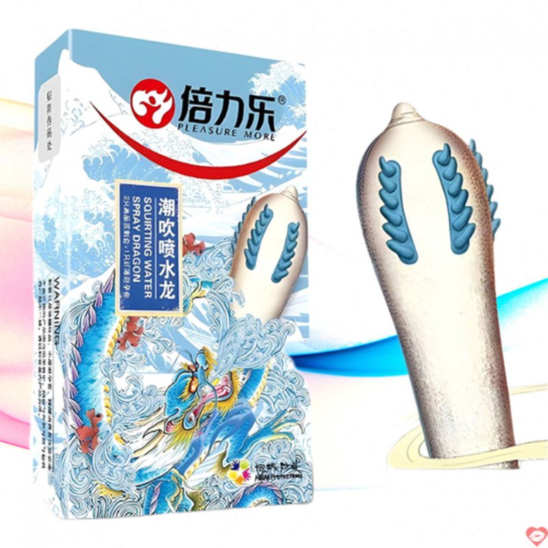 Bao cao su gai râu xoắn HBM siêu gai tăng khoái cảm Nam nữ 